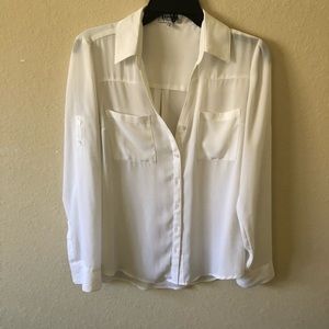 Express long sleeve blouse size small